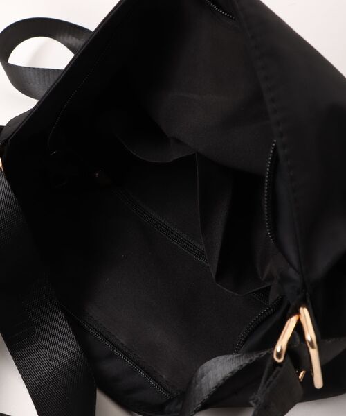 Bou Jeloud（ブージュルード）の「ナイロン２ＷＡＹバッグ（ショルダーバッグ・レディース・グレイッシュベージュ/ブラック・ONESIZE）」の22枚目の写真