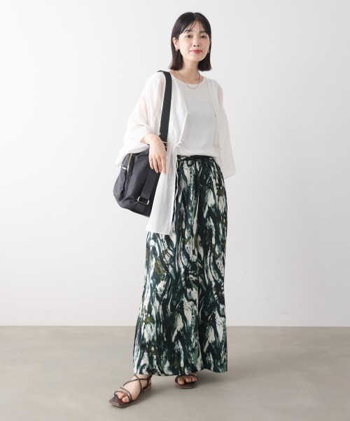 Bou Jeloud（ブージュルード）の「ナイロン２ＷＡＹバッグ（ショルダーバッグ・レディース・グレイッシュベージュ/ブラック・ONESIZE）」の3枚目の写真