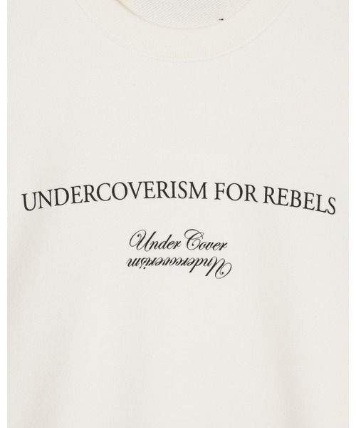 UNDERCOVER（アンダーカバー）の「UP2F4802（スウェット・メンズ・オフホワイト/ネイビー/ブラック・2/3/4）」の6枚目の写真