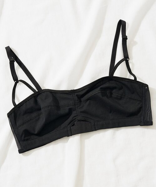 overneath(オーバーニース)の「【OVERNEATH】Bra065(キャミソール・レディース・ブラウン/ブラック・SMALL/MEDIUM)」の1枚目の写真