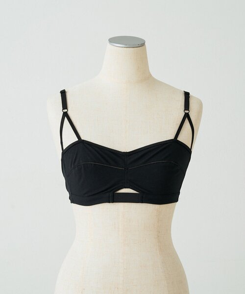 overneath(オーバーニース)の「【OVERNEATH】Bra065(キャミソール・レディース・ブラウン/ブラック・SMALL/MEDIUM)」の6枚目の写真