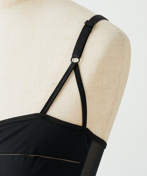 overneath(オーバーニース)の「【OVERNEATH】Bra065(キャミソール・レディース・ブラウン/ブラック・SMALL/MEDIUM)」の11枚目の写真