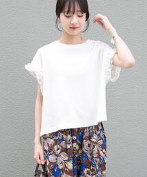 ITEMS URBANRESEARCH | ドッキングフリルTシャツ(Tシャツ/カットソー)