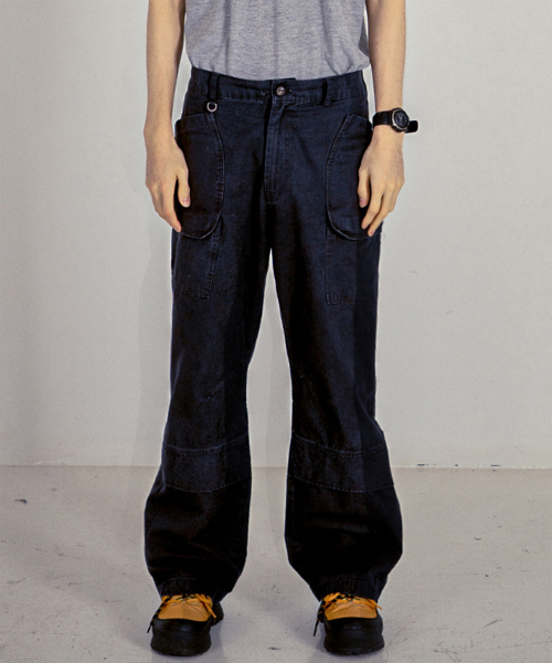 EULER(ユーラ)の「3Dフィールドパンツ(ミッドナイトインク)(その他パンツ・メンズ・ダークネイビー・MEDIUM/LARGE)」の1枚目の写真