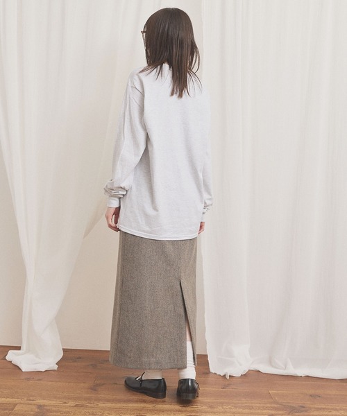 fig Ｌondon（フィグロンドン）の「Where wind runs long sleeve（Tシャツ/カットソー・レディース・アッシュグレー・FREE）」の12枚目の写真