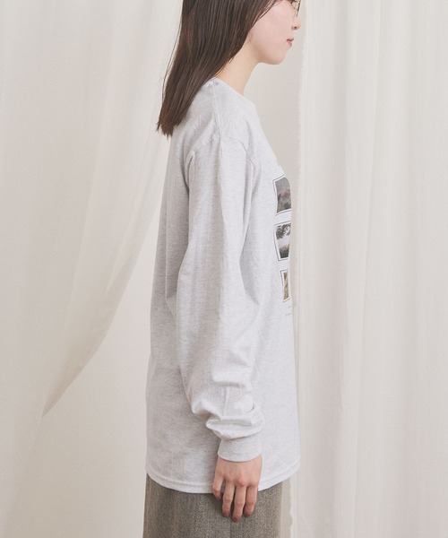 fig Ｌondon（フィグロンドン）の「Where wind runs long sleeve（Tシャツ/カットソー・レディース・アッシュグレー・FREE）」の20枚目の写真