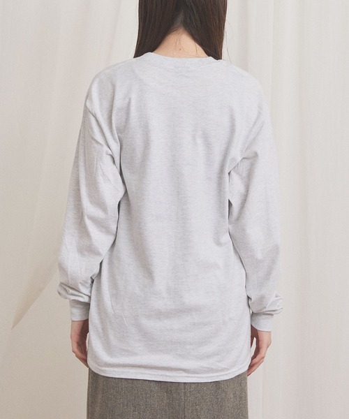 fig Ｌondon（フィグロンドン）の「Where wind runs long sleeve（Tシャツ/カットソー・レディース・アッシュグレー・FREE）」の21枚目の写真