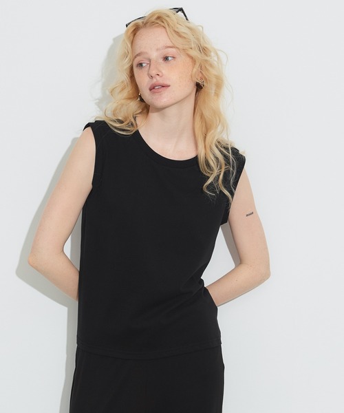 coca(coca)(コカ)の「クルーネックタンク(タンクトップ・レディース・ライトグリーン/ブラック/チャコール・L/M/S/XL)」の10枚目の写真