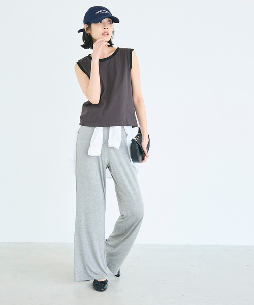 coca(coca)(コカ)の「クルーネックタンク(タンクトップ・レディース・ライトグリーン/ブラック/チャコール・L/M/S/XL)」の16枚目の写真
