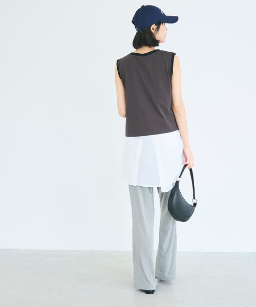 coca(coca)(コカ)の「クルーネックタンク(タンクトップ・レディース・ライトグリーン/ブラック/チャコール・L/M/S/XL)」の19枚目の写真
