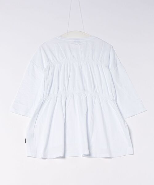 go slow caravan（ゴースローキャラバン）の「GENTIL/ジャンティー　シャーリング 7分袖 PO（Tシャツ/カットソー・レディース・レッド/ホワイト/ブルー・FREE）」の8枚目の写真