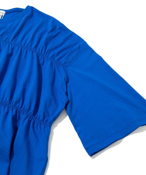 go slow caravan（ゴースローキャラバン）の「GENTIL/ジャンティー　シャーリング 7分袖 PO（Tシャツ/カットソー・レディース・レッド/ホワイト/ブルー・FREE）」の10枚目の写真