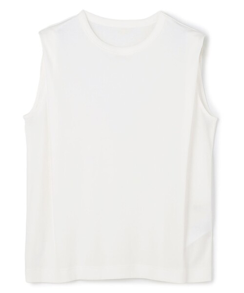 UNFILO(アンフィーロ)の「ドライタッチフライス ノースリーブ Tシャツ(Tシャツ/カットソー・レディース・ブラック系/ホワイト系/ダークブラウン系・SMALL/MEDIUM/LARGE)」の18枚目の写真