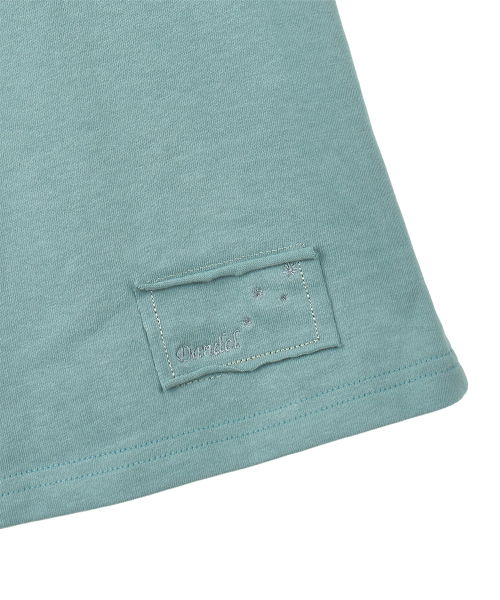DANDEL(ダンデル)の「DD asym side rib tee (DUSTY MINT)(Tシャツ/カットソー・レディース・その他・1/2)」の6枚目の写真