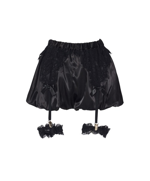 AVENCHUMU（アバンチュウム）の「Race garter balloon short pants（その他パンツ・レディース・ブラック×ピンク/ブラック/ホワイト×ピンク・FREE）」の3枚目の写真