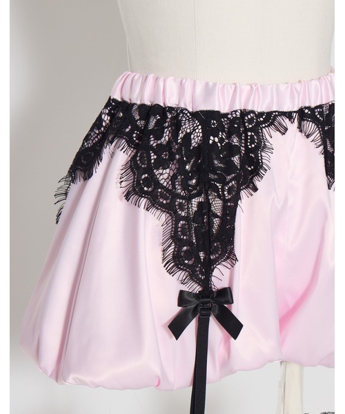 AVENCHUMU（アバンチュウム）の「Race garter balloon short pants（その他パンツ・レディース・ブラック×ピンク/ブラック/ホワイト×ピンク・FREE）」の21枚目の写真
