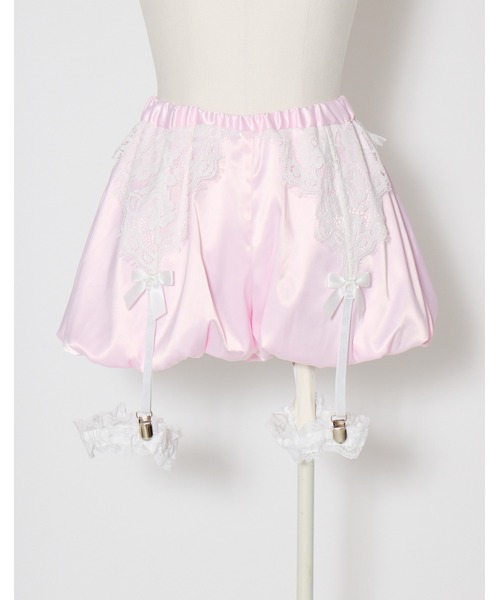 AVENCHUMU（アバンチュウム）の「Race garter balloon short pants（その他パンツ・レディース・ブラック×ピンク/ブラック/ホワイト×ピンク・FREE）」の16枚目の写真