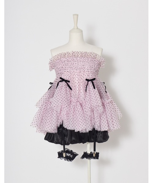 AVENCHUMU（アバンチュウム）の「Race garter balloon short pants（その他パンツ・レディース・ブラック×ピンク/ブラック/ホワイト×ピンク・FREE）」の13枚目の写真