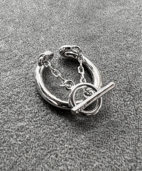 LVEU.(ラブユ.)の「【LVEU.】チェーンシルバーリング / リング 指輪 アクセサリー レイヤード 二連 チェーン シルバー ZOZOTOWN限定(リング・レディース・シルバー・FREE)」の15枚目の写真