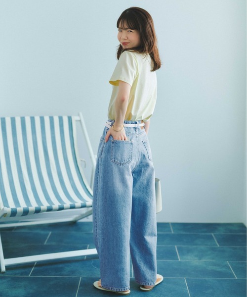 COHINA(コヒナ)の「【KAIHARA】カーブデニム 【低身長・小柄女性】(デニムパンツ・レディース・ライトインディゴブルー/インディゴブルー・M-Regular/S-Regular/XS-Regular/XXXS/M-Short/S-Short/XS-Short/XXS)」の22枚目の写真