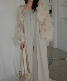 スーツ・フォーマル・ドレス random tulle layered iris pleats OP random tulle layered iris pleats OP（ドレス）｜WILLFULLY（ウィル