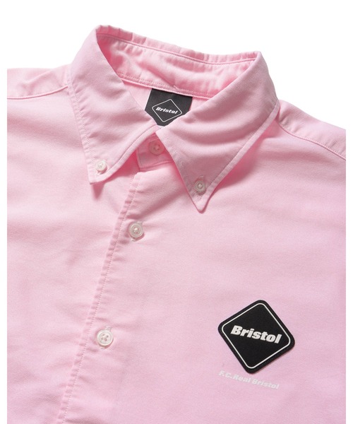 F.C.Real Bristol(エフシーレアルブリストル)の「COOLMAX EMBLEM B.D SHIRT(シャツ/ブラウス・メンズ・ピンク/ブラック/ホワイト・MEDIUM/SMALL/X-LARGE/LARGE)」の6枚目の写真