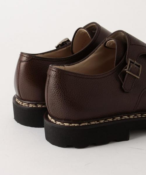 paraboot パラブーツ WILLIAM ウィリアム ダブルモンク 黒 5H 靴