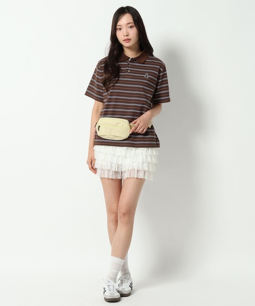 ALAND(エーランド)の「【UNISEX】ALAND/Aロゴウエストミニポーチ(ボディバッグ/ウエストポーチ・レディース・ブラック/ブルー/クリーム・FREE)」の10枚目の写真