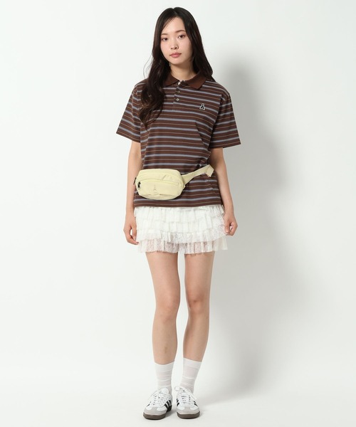 ALAND(エーランド)の「【UNISEX】ALAND/Aロゴウエストミニポーチ(ボディバッグ/ウエストポーチ・レディース・ブラック/ブルー/クリーム・FREE)」の11枚目の写真