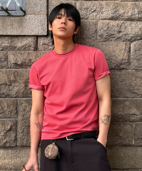 LEIRE（ルアール）の「90年代ヴィンテージフィットピグメントTシャツ[レッド]（Tシャツ/カットソー・メンズ・その他・2XL/MEDIUM/LARGE/X-LARGE）」の8枚目の写真