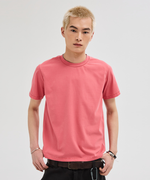 LEIRE（ルアール）の「90年代ヴィンテージフィットピグメントTシャツ[レッド]（Tシャツ/カットソー・メンズ・その他・2XL/MEDIUM/LARGE/X-LARGE）」の10枚目の写真
