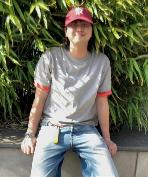 LEIRE（ルアール）の「90年代ヴィンテージフィットピグメントTシャツ[レッド]（Tシャツ/カットソー・メンズ・その他・2XL/MEDIUM/LARGE/X-LARGE）」の3枚目の写真