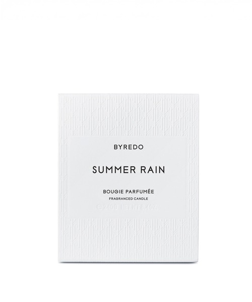 サマーレイン フレグランスキャンドル 240g（キャンドル）｜BYREDO