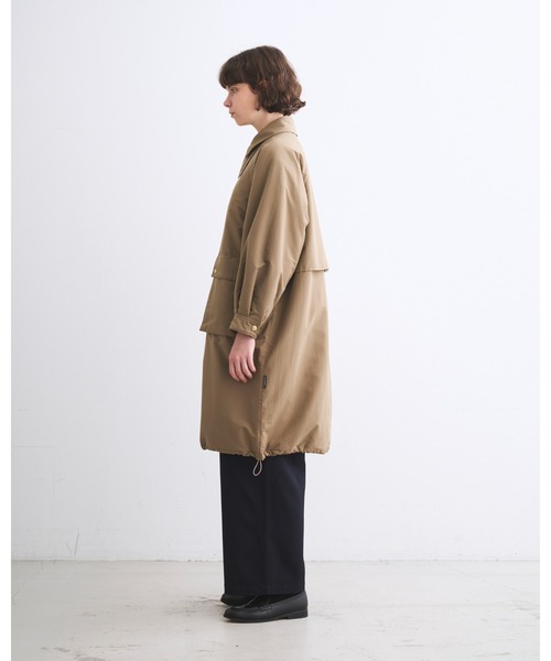 Traditional Weatherwear(トラディショナルウェザーウェア)の「ELTON LONG QLT(ダウンジャケット/コート・レディース・ベージュ・34)」の4枚目の写真