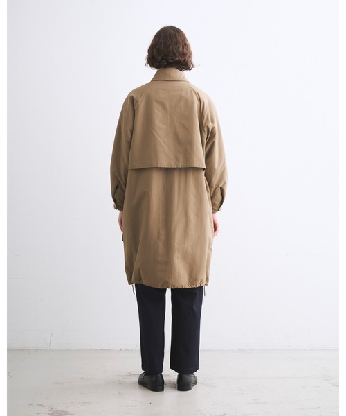 Traditional Weatherwear(トラディショナルウェザーウェア)の「ELTON LONG QLT(ダウンジャケット/コート・レディース・ベージュ・34)」の5枚目の写真