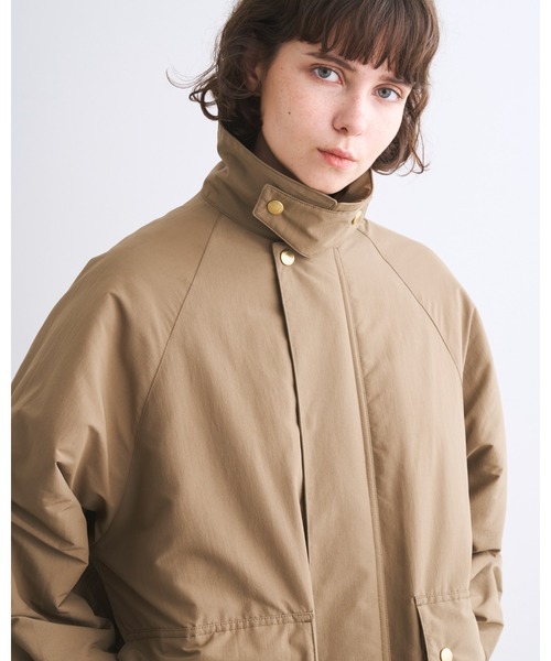 Traditional Weatherwear(トラディショナルウェザーウェア)の「ELTON LONG QLT(ダウンジャケット/コート・レディース・ベージュ・34)」の7枚目の写真