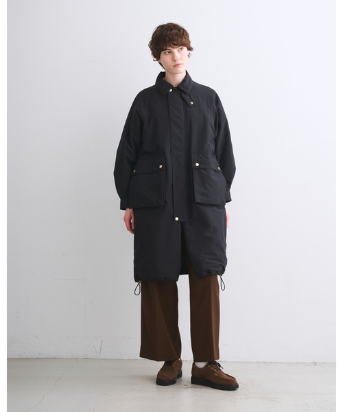 Traditional Weatherwear(トラディショナルウェザーウェア)の「ELTON LONG QLT(ダウンジャケット/コート・レディース・ベージュ・34)」の9枚目の写真