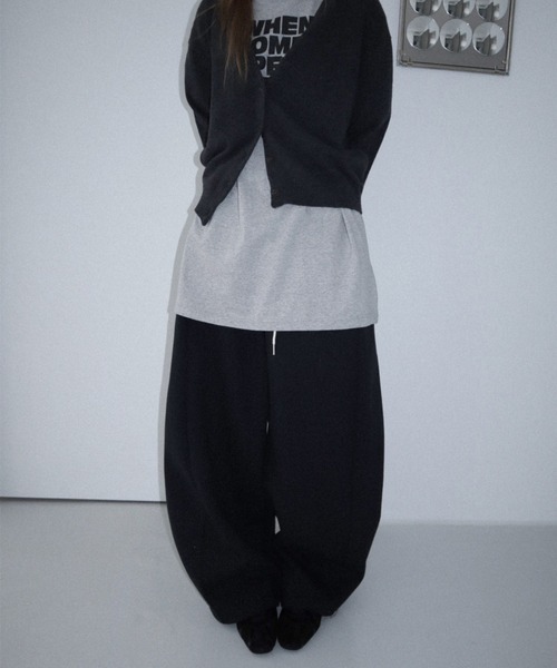CladdA(クラタ)の「color training pants(スウェットパンツ・レディース・ピンク・FREE)」の10枚目の写真