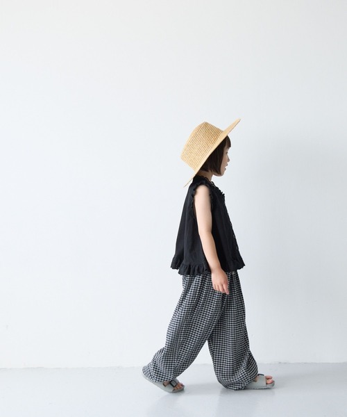 LOWRYS FARM（ローリーズファーム）の「チェックバルーンパンツ　1051091（その他パンツ・キッズ・アイボリー/イエロー/ブラック・110cm/120cm/130cm/140cm/150cm）」の10枚目の写真
