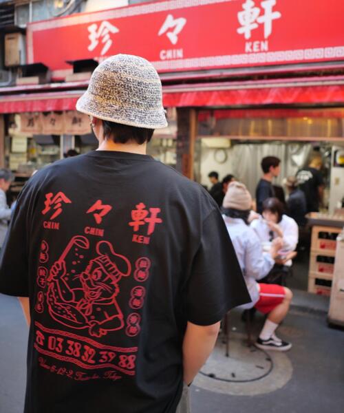 BEAVER(ビーバー)の「珍々軒×BEAVER BEAVER別注 珍々軒コラボTシャツ(Tシャツ/カットソー・メンズ・モスグリーン/ブラック/ホワイト・XL/L/M)」の3枚目の写真