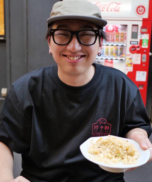 BEAVER(ビーバー)の「珍々軒×BEAVER BEAVER別注 珍々軒コラボTシャツ(Tシャツ/カットソー・メンズ・モスグリーン/ブラック/ホワイト・XL/L/M)」の9枚目の写真