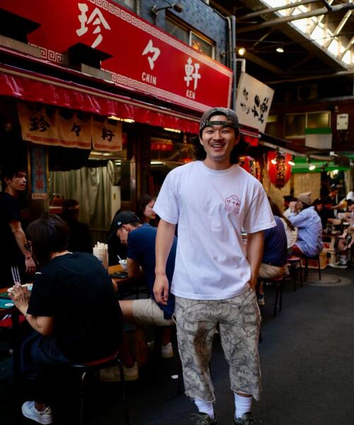 BEAVER(ビーバー)の「珍々軒×BEAVER BEAVER別注 珍々軒コラボTシャツ(Tシャツ/カットソー・メンズ・モスグリーン/ブラック/ホワイト・XL/L/M)」の18枚目の写真