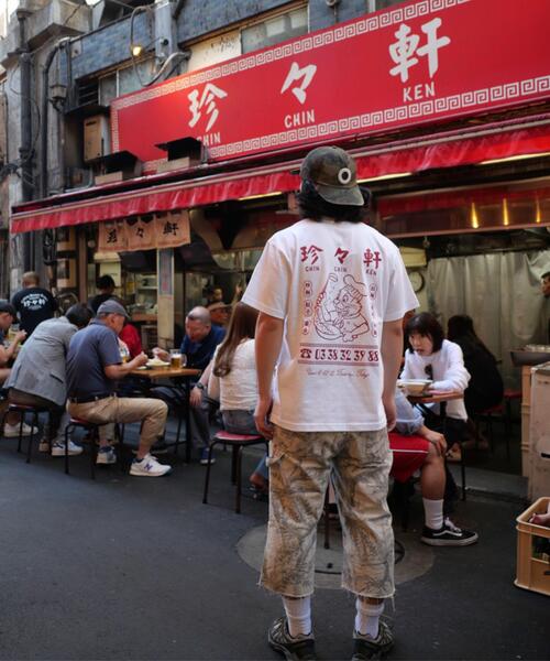 BEAVER(ビーバー)の「珍々軒×BEAVER BEAVER別注 珍々軒コラボTシャツ(Tシャツ/カットソー・メンズ・モスグリーン/ブラック/ホワイト・XL/L/M)」の19枚目の写真