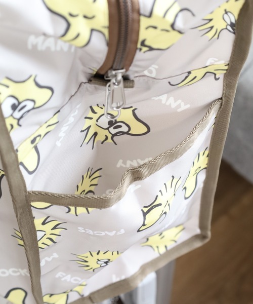 SNOOPY(スヌーピー)の「SNOOPY スヌーピー スーベニアバッグ ボストンバッグ(ボストンバッグ・レディース・ブラック/ベージュ・FREE)」の11枚目の写真
