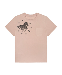 STAR HORSE レディース スタンダードポケット半袖Tシャツ 6 COLORS