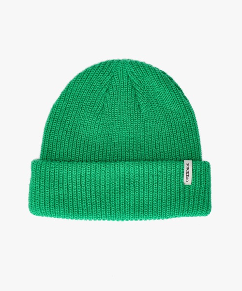 OVERRIDE(オーバーライド)の「OVERRIDE REP BASIC WATCH CAP / オーバーライド(ニットキャップ/ビーニー・メンズ・ダークグレー/ブラック/ベージュ/グリーン・57~59cm)」の4枚目の写真