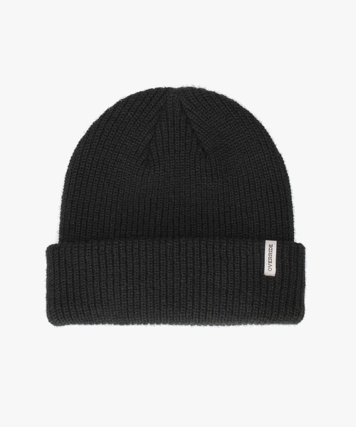 OVERRIDE(オーバーライド)の「OVERRIDE REP BASIC WATCH CAP / オーバーライド(ニットキャップ/ビーニー・メンズ・ダークグレー/ブラック/ベージュ/グリーン・57~59cm)」の1枚目の写真