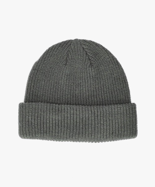 OVERRIDE(オーバーライド)の「OVERRIDE REP BASIC WATCH CAP / オーバーライド(ニットキャップ/ビーニー・メンズ・ダークグレー/ブラック/ベージュ/グリーン・57~59cm)」の10枚目の写真