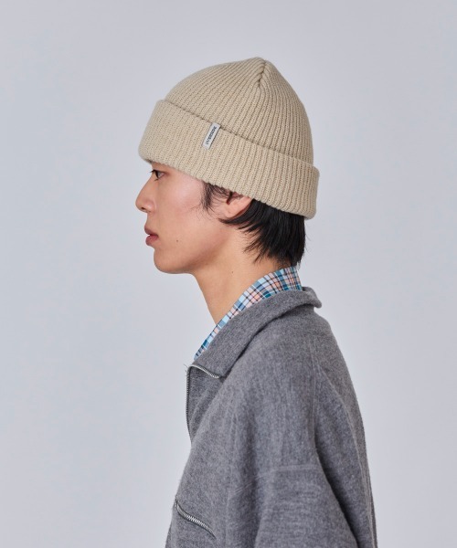 OVERRIDE(オーバーライド)の「OVERRIDE REP BASIC WATCH CAP / オーバーライド(ニットキャップ/ビーニー・メンズ・ダークグレー/ブラック/ベージュ/グリーン・57~59cm)」の14枚目の写真