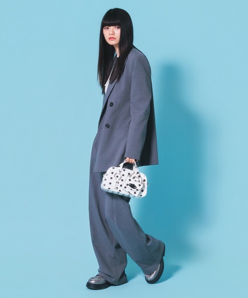 Casselini(キャセリーニ)の「Casselini(キャセリーニ)ボストン+ウォレットSET(ボストンバッグ・レディース・ブルー/ピンク/ブラック/ホワイト・FREE)」の15枚目の写真